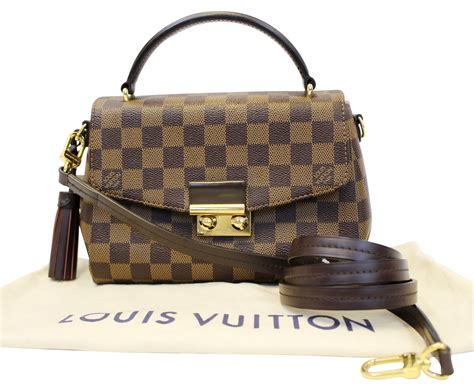 lv croisette damier ebene|damier louis vuitton crossbody.